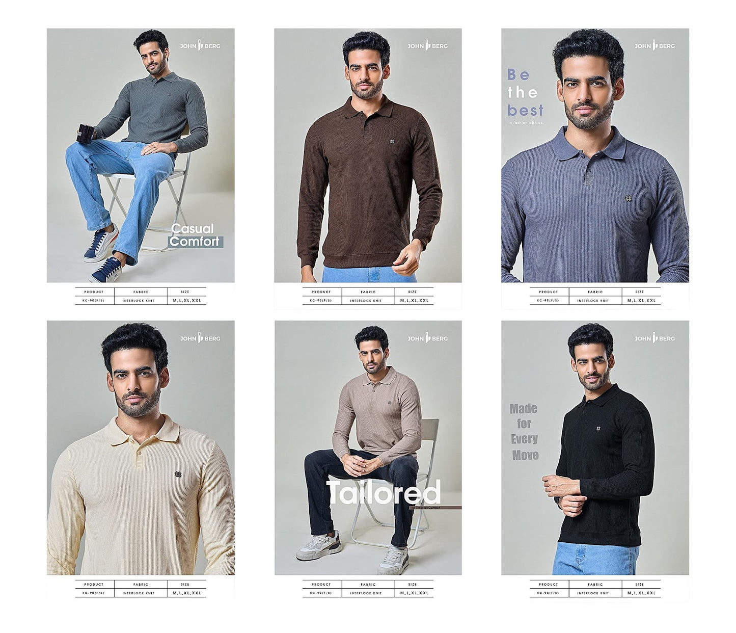 Kc 90 John Berg Knit Mens Tshirts Supplier Ahmedabad