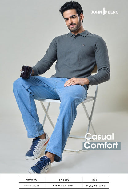 Kc 90 John Berg Knit Mens Tshirts Supplier Ahmedabad