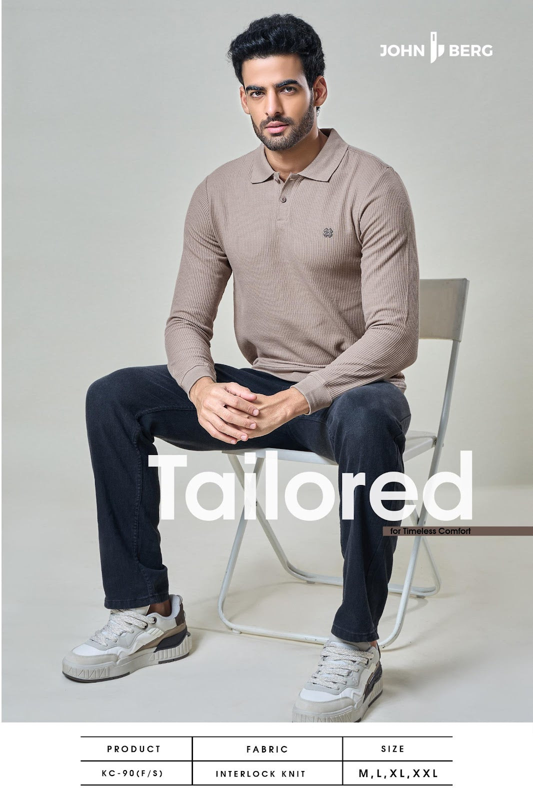 Kc 90 John Berg Knit Mens Tshirts Supplier Ahmedabad