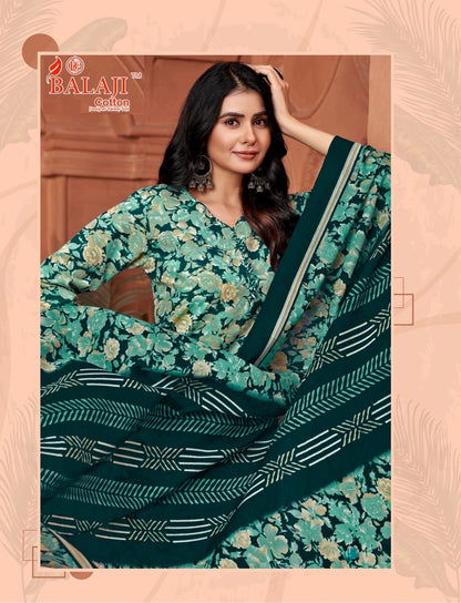 Keerthy Vol 5 Balaji Readymade Cotton Pant Suits Wholesaler Gujarat