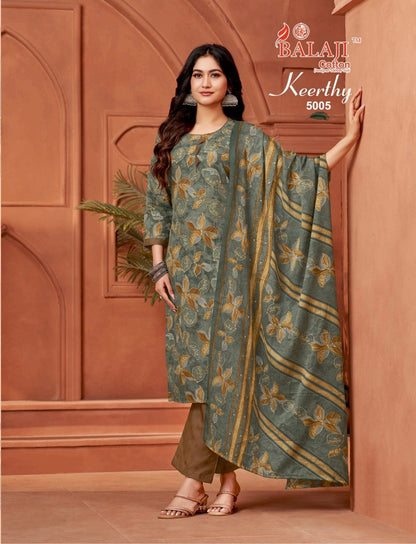 Keerthy Vol 5 Balaji Readymade Cotton Pant Suits Wholesaler Gujarat
