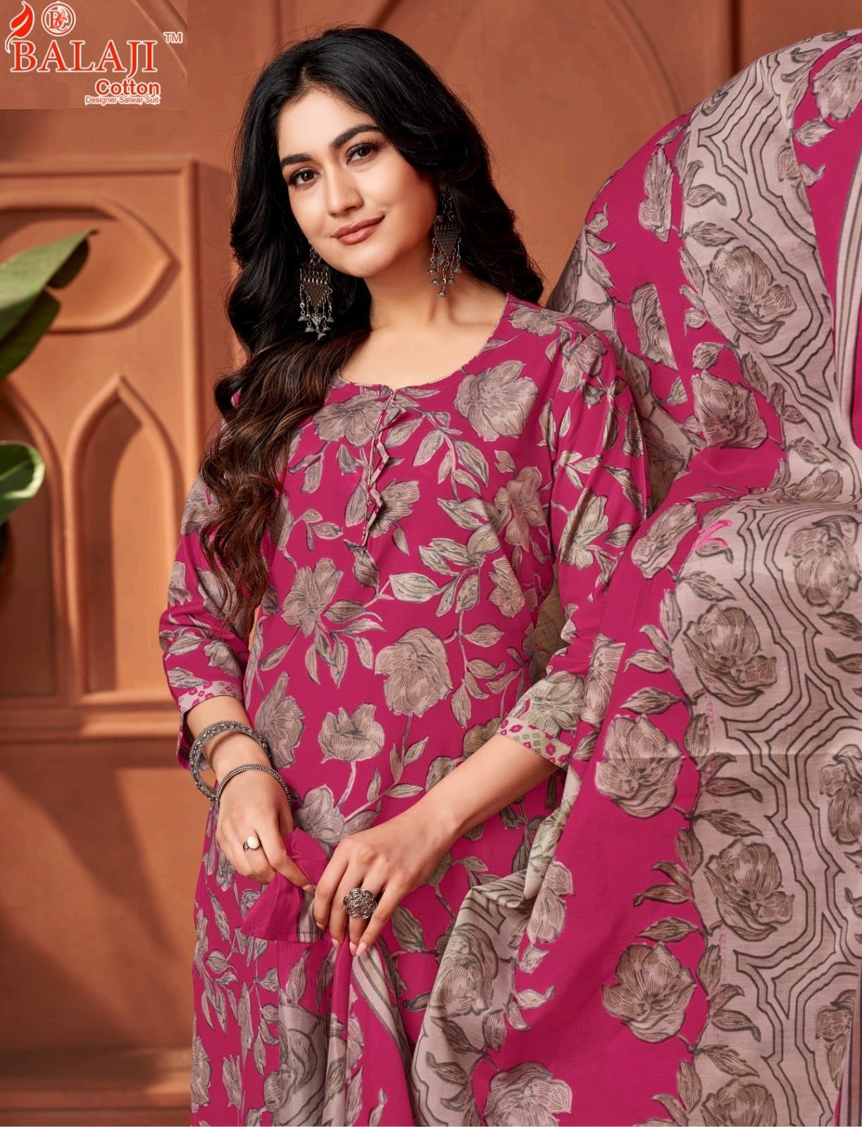 Keerthy Vol 5 Balaji Readymade Cotton Pant Suits Wholesaler Gujarat