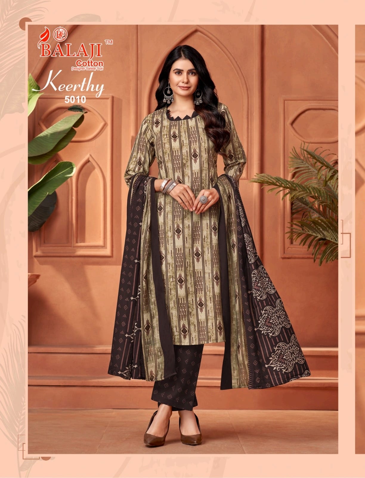 Keerthy Vol 5 Balaji Readymade Cotton Pant Suits Wholesaler Gujarat