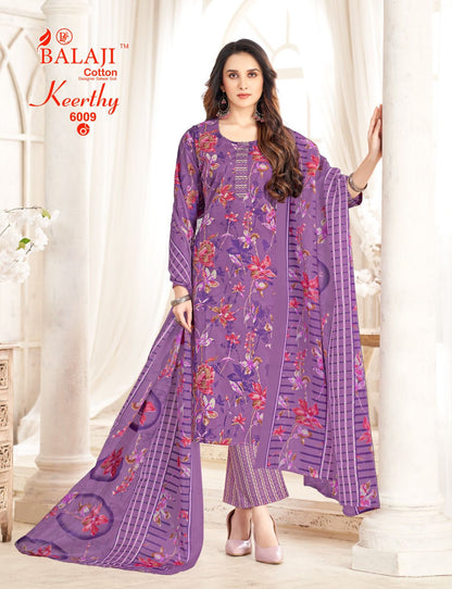 Keerthy Vol 6 Balaji Readymade Cotton Pant Suits Wholesaler Gujarat