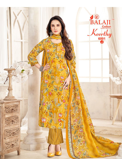 Keerthy Vol 6 Balaji Readymade Cotton Pant Suits Wholesaler Gujarat