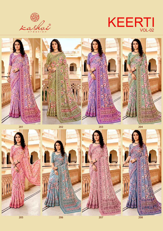 Keerti Vol 2 Kashvi Creation Sarees Exporter