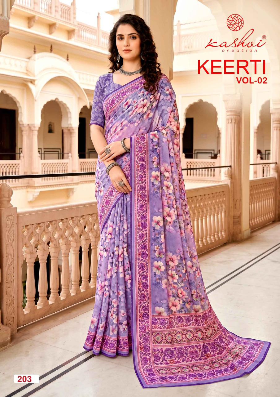 Keerti Vol 2 Kashvi Creation Sarees Exporter