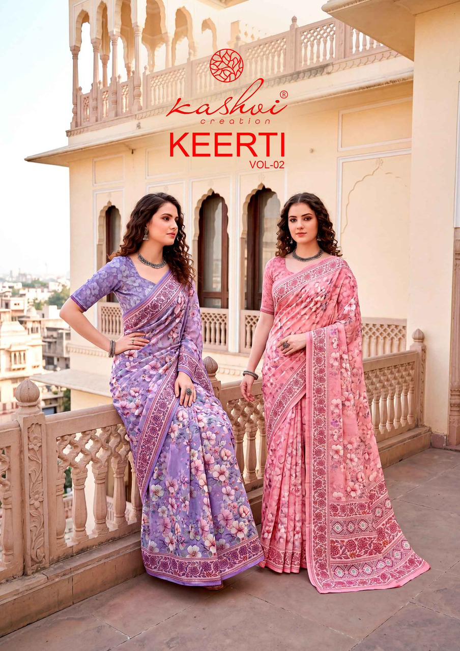 Keerti Vol 2 Kashvi Creation Sarees Exporter