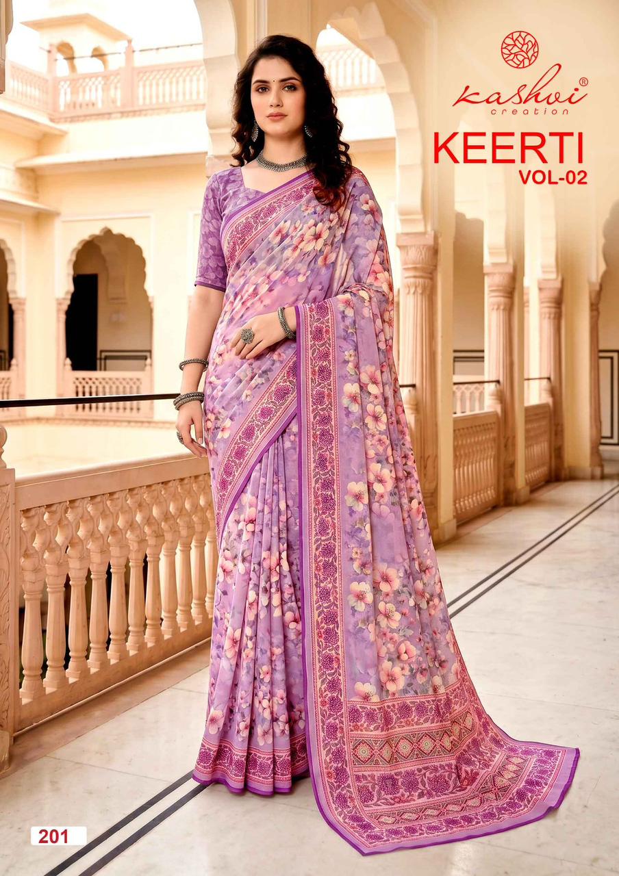 Keerti Vol 2 Kashvi Creation Sarees Exporter
