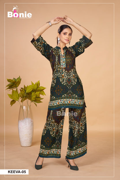 Keeva Bonie Reyon Co Ord Set Wholesaler