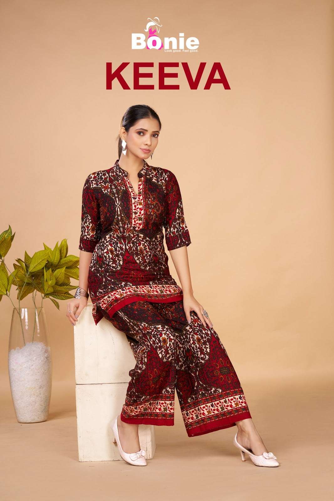 Keeva Bonie Reyon Co Ord Set Wholesaler