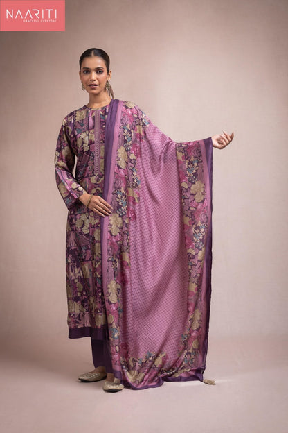 Keeva Naariti Pure Silk Pant Style Suits Exporter Ahmedabad