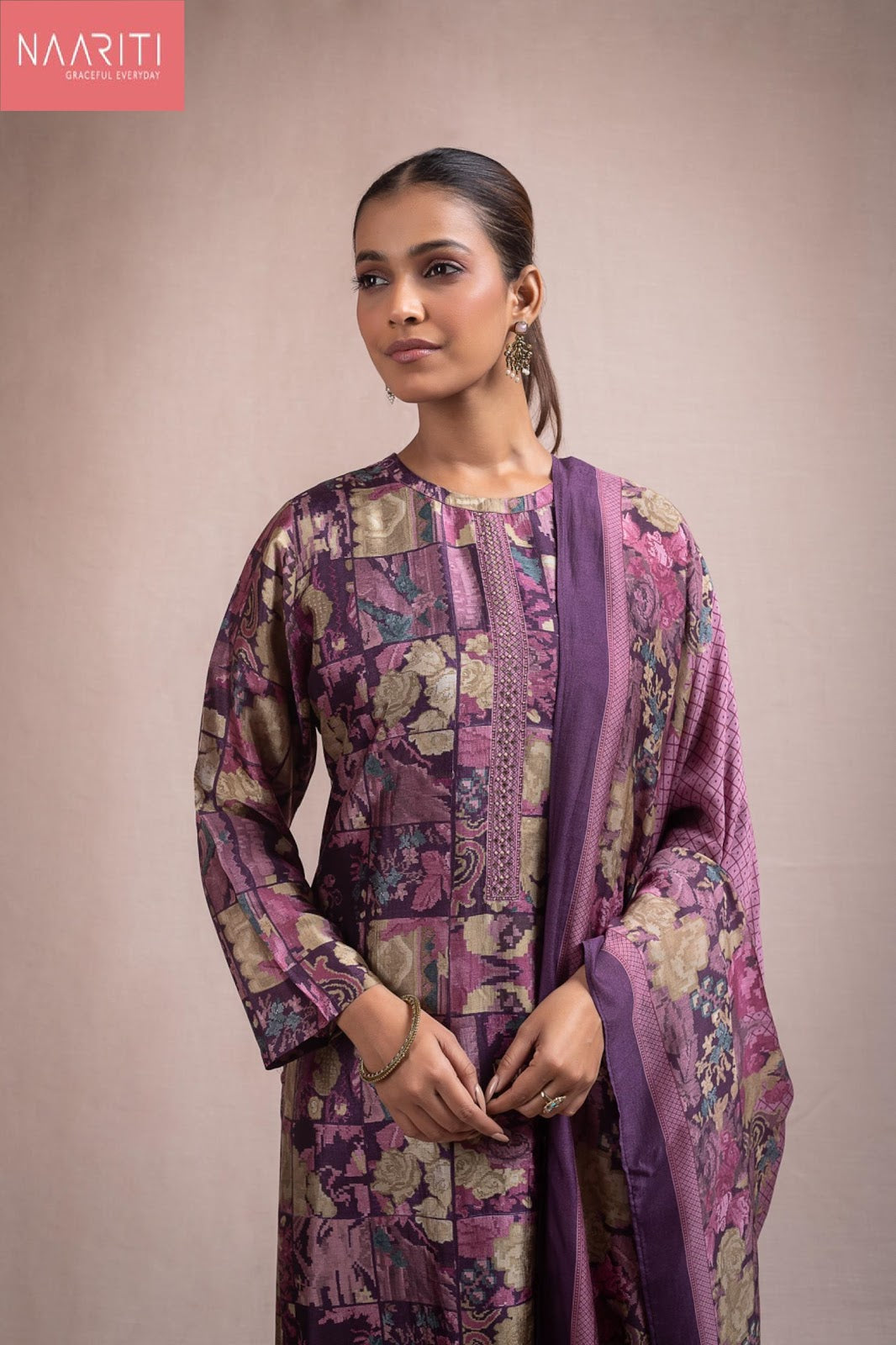 Keeva Naariti Pure Silk Pant Style Suits Exporter Ahmedabad