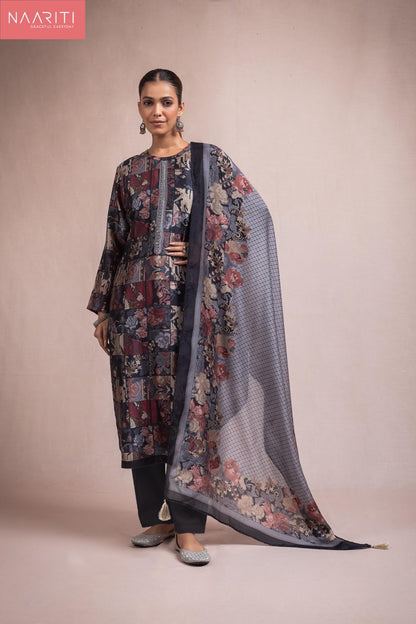 Keeva Naariti Pure Silk Pant Style Suits Exporter Ahmedabad