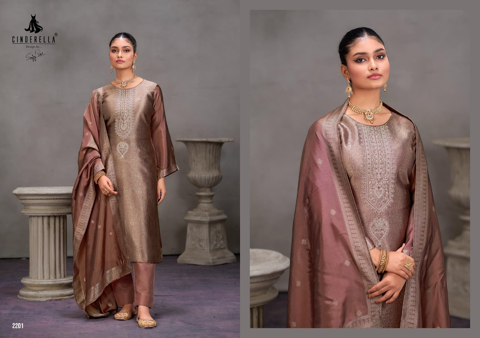 Keeva Vol 3 Cinderella Banglori Silk Pant Style Suits Wholesaler