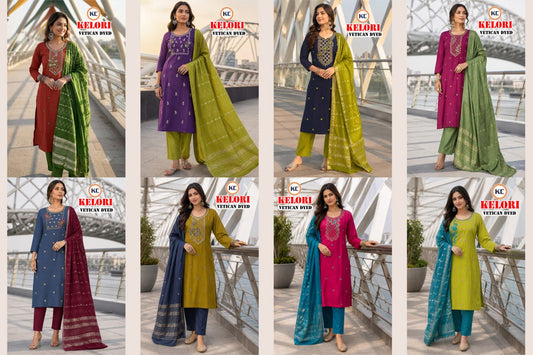 Kelori Vol 1 Kc Vatican Readymade Pant Style Suits Wholesale