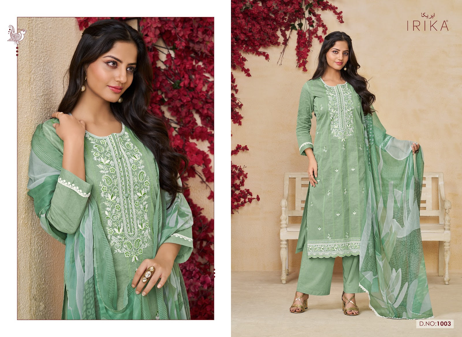 Kennon Vol 2 Irika Organdy Plazzo Style Suits Supplier