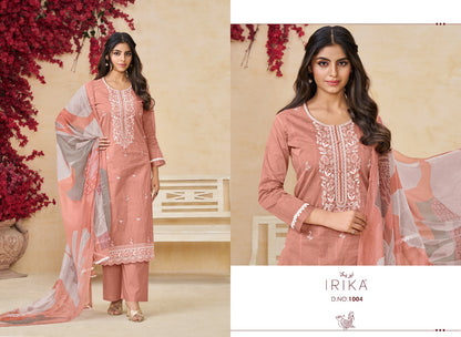 Kennon Vol 2 Irika Organdy Plazzo Style Suits Supplier