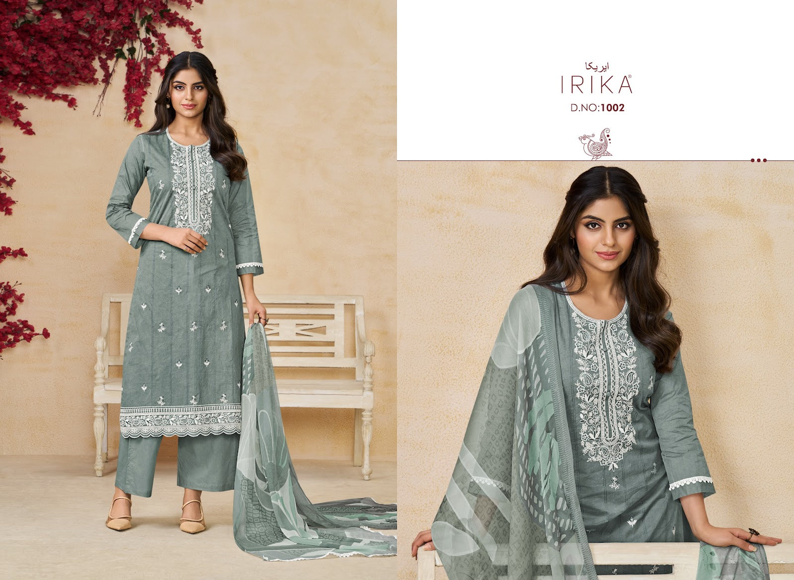 Kennon Vol 2 Irika Organdy Plazzo Style Suits Supplier