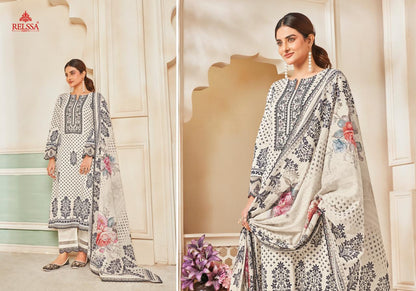 Kenny 4 Relssa Fabrics Cotton Pant Style Suits Wholesaler India