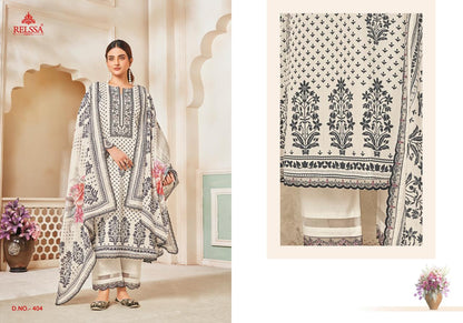 Kenny 4 Relssa Fabrics Cotton Pant Style Suits Wholesaler India