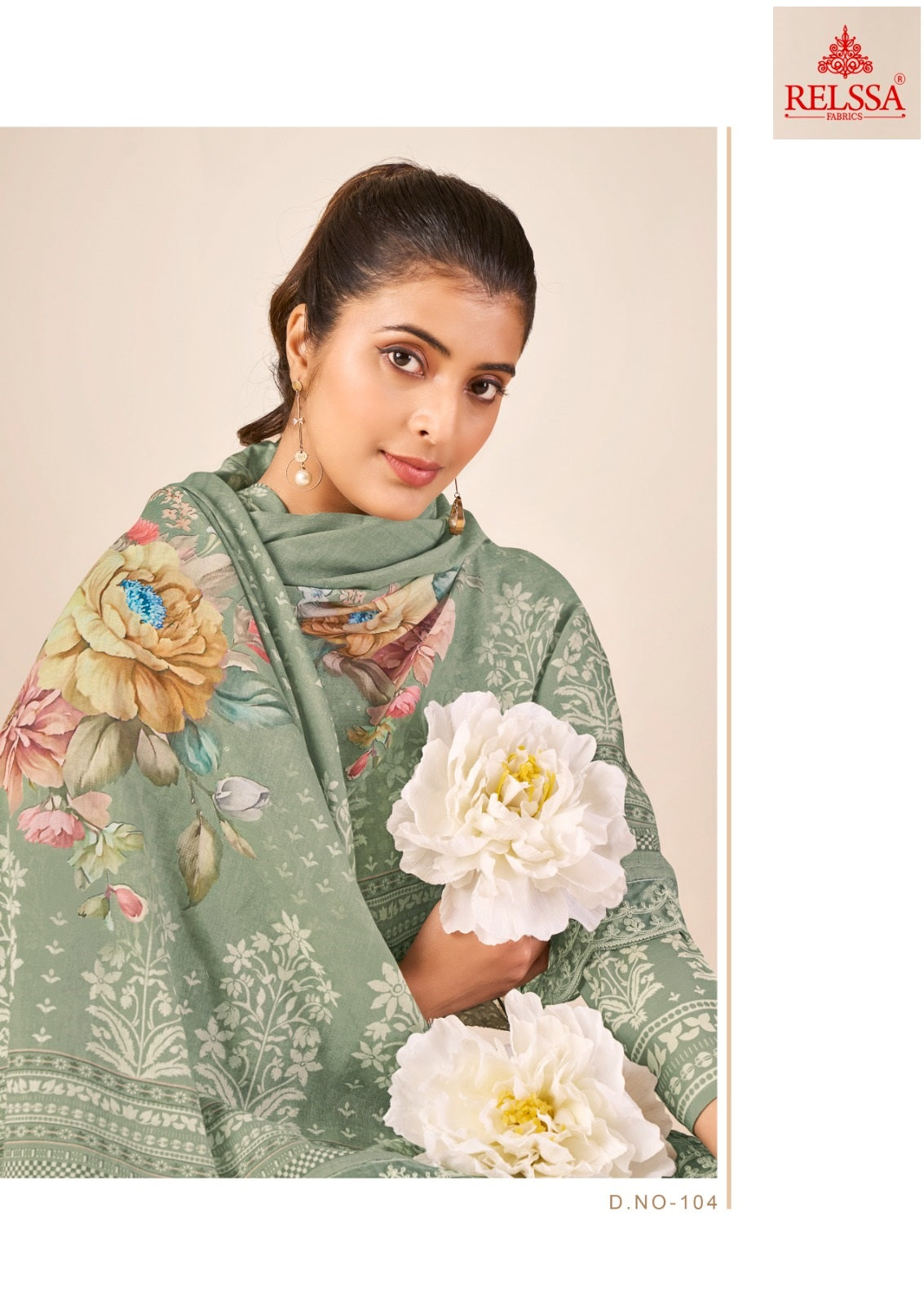 Kenny Relssa Fabrics Cotton Lawn Pant Style Suits Exporter Ahmedabad
