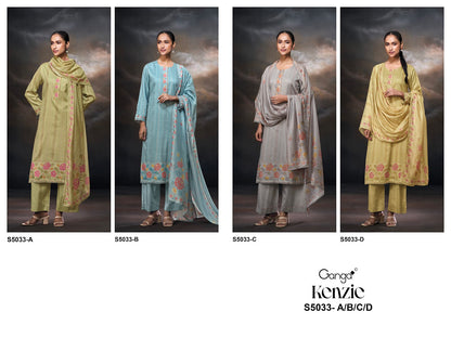 Kenzie S5033 Ganga Pant Style Suits Manufacturer Gujarat