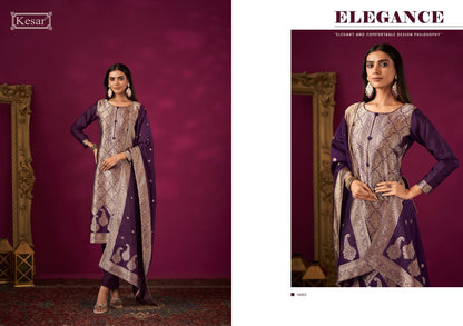 Kervin 16001 Kesar Premium Dola Pant Style Suits Wholesale Rate