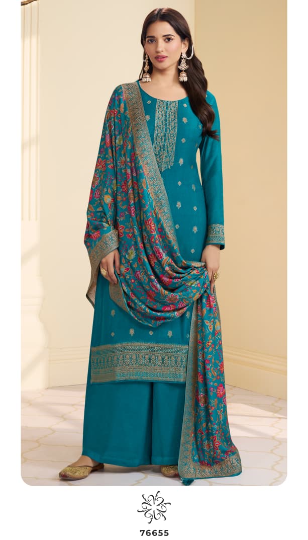 Kervin Ananta 3 Vinay Fashion Llp Pashmina Suits Wholesale