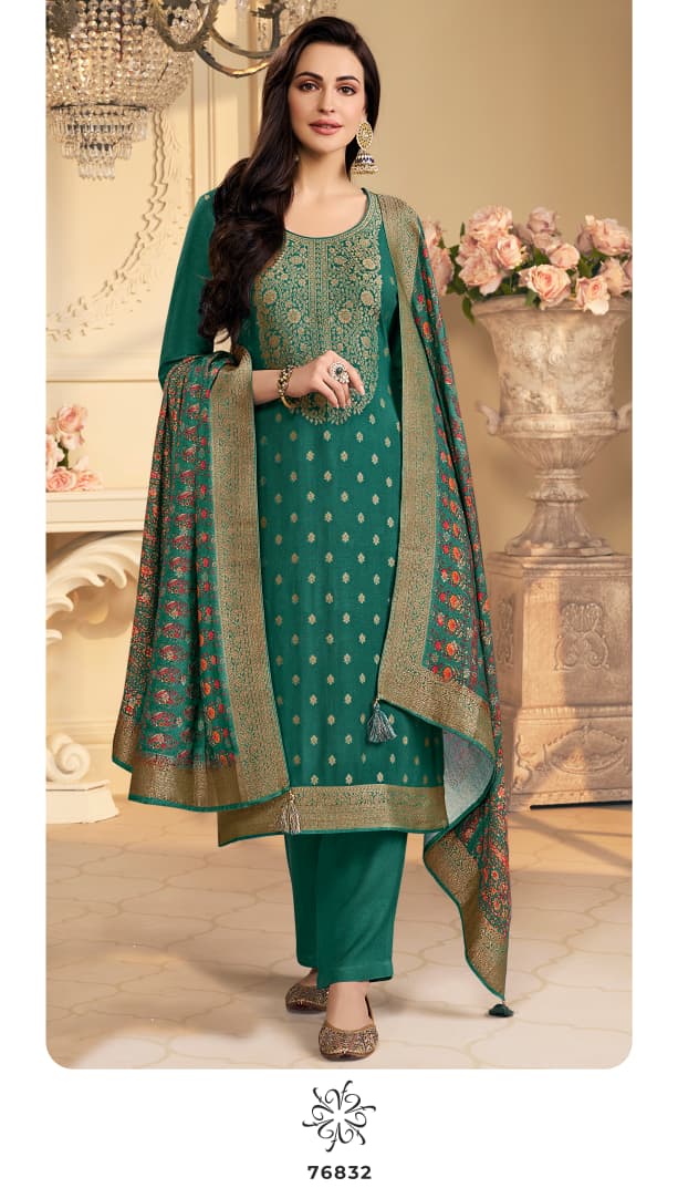Kervin Ananta 7 Vinay Fashion Llp Viscose Pashmina Suits Manufacturer Ahmedabad