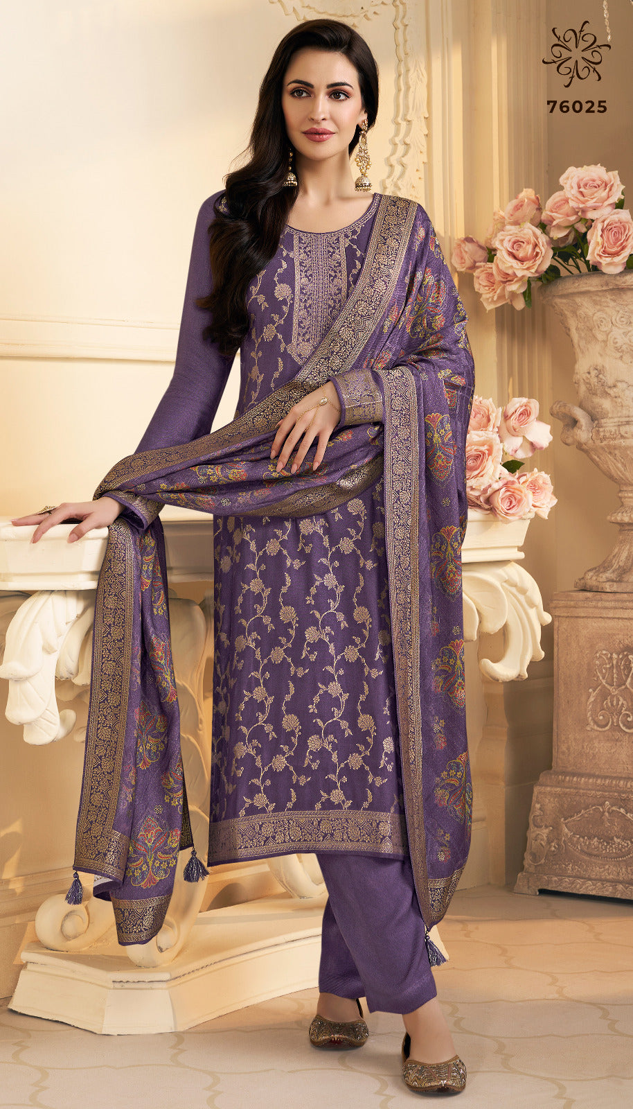 Kervin Ananta Vinay Fashion Llp Viscose Pashmina Suits Supplier