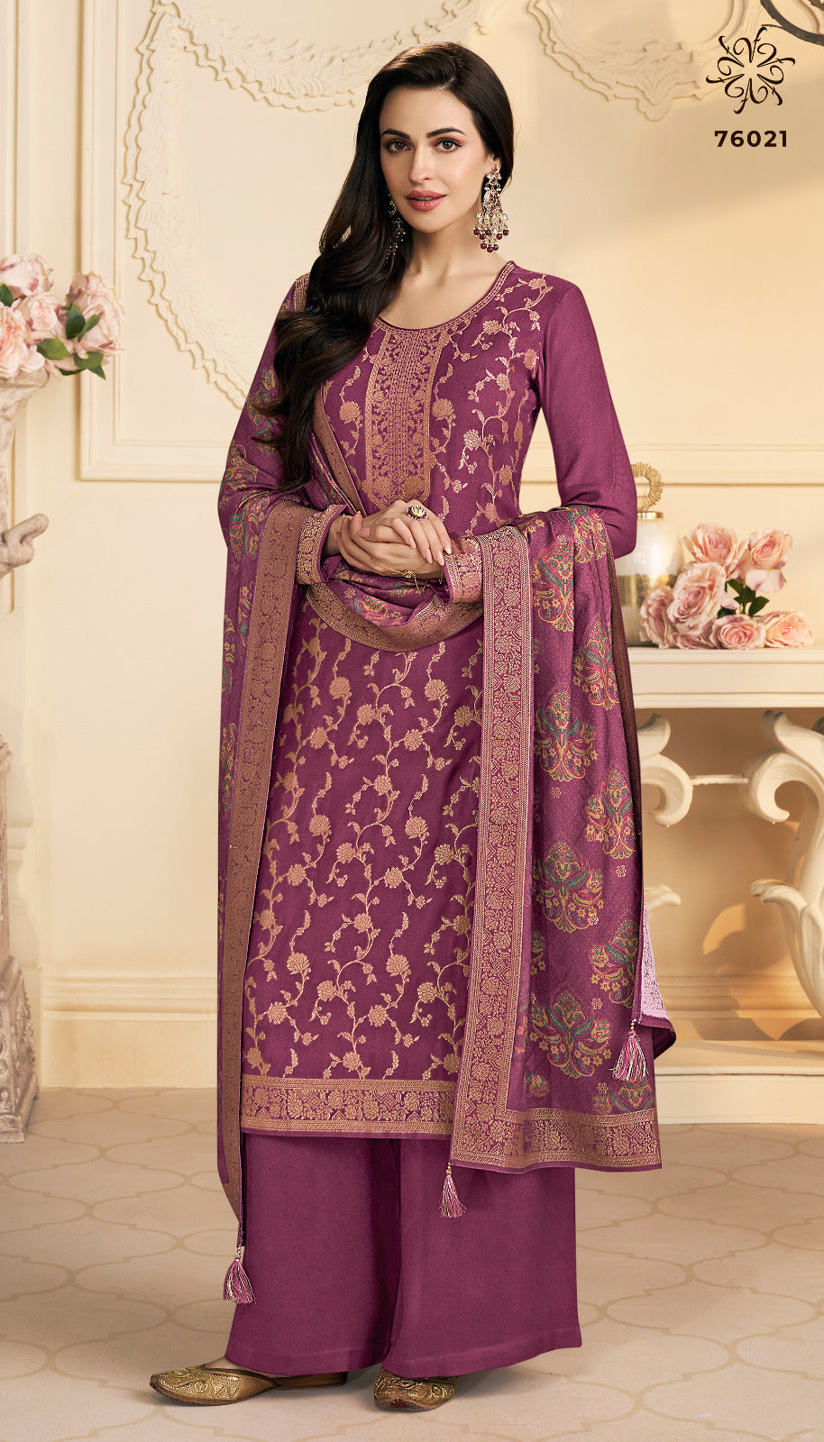 Kervin Ananta Vinay Fashion Llp Viscose Pashmina Suits Supplier