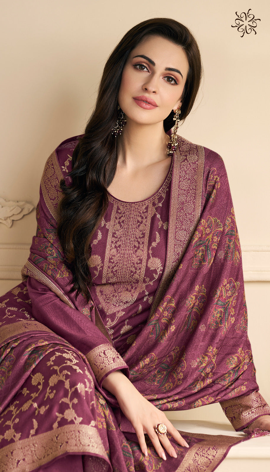 Kervin Ananta Vinay Fashion Llp Viscose Pashmina Suits Supplier
