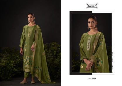 Kervin Vol 3 Kesar Pure Silk Pant Style Suits Exporter India