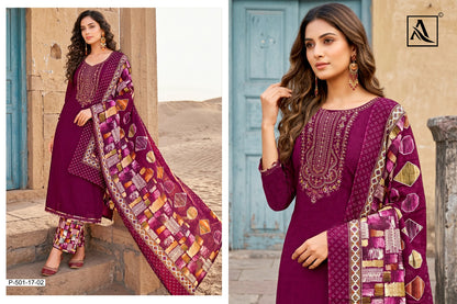 Kesar Patiyala Alok Viscose Reyon Pant Style Suits Manufacturer India