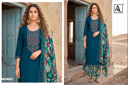 Kesar Patiyala Alok Viscose Reyon Pant Style Suits Manufacturer India