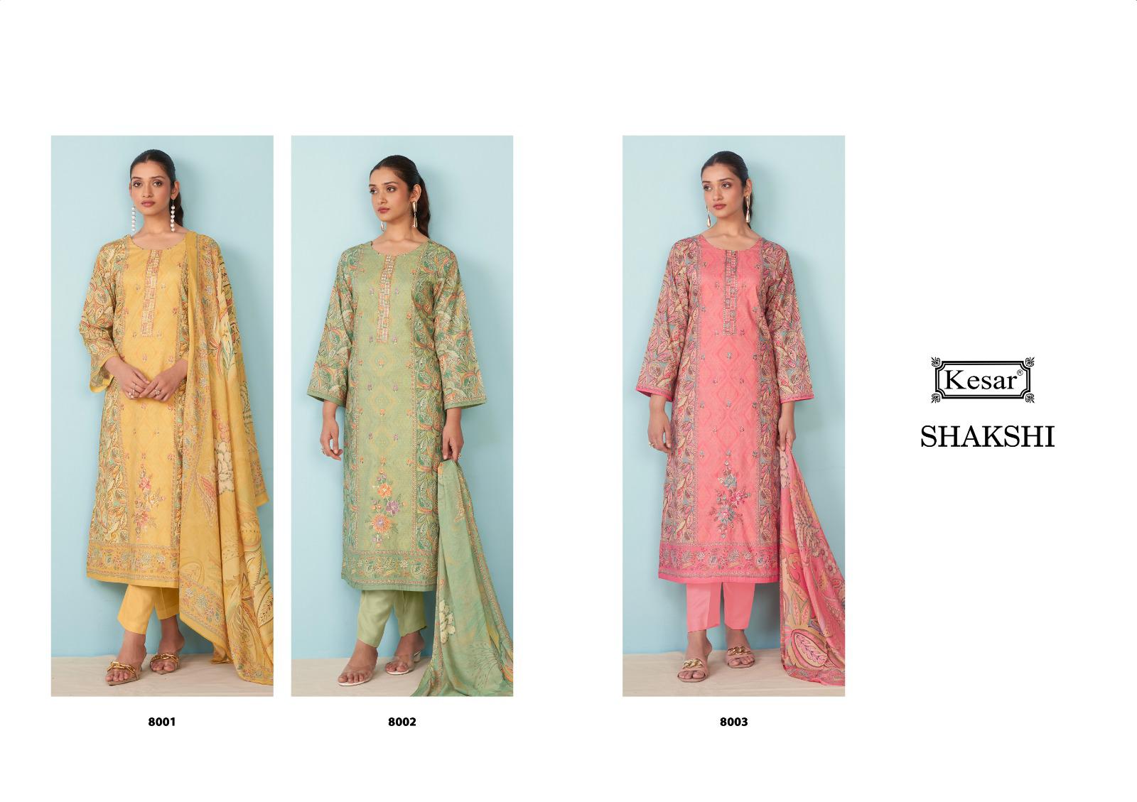 Kesar Shakshi Karachi Prints Cambric Pant Style Suits Supplier Ahmedabad