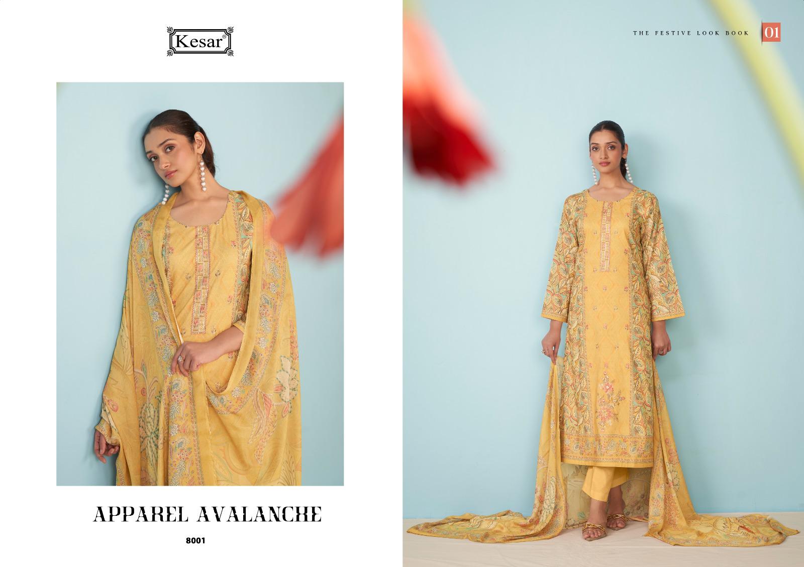 Kesar Shakshi Karachi Prints Cambric Pant Style Suits Supplier Ahmedabad