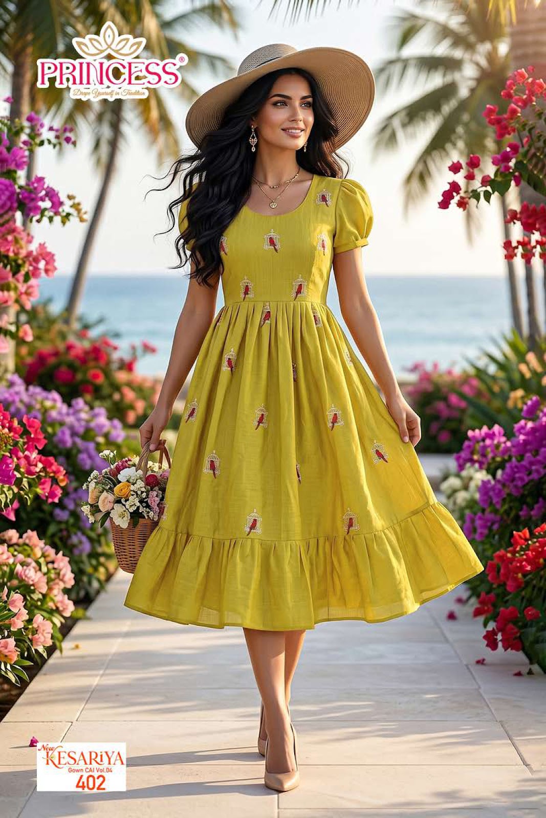 Kesariya Princess Creation Vetican Feeding Kurtis Manufacturer Gujarat