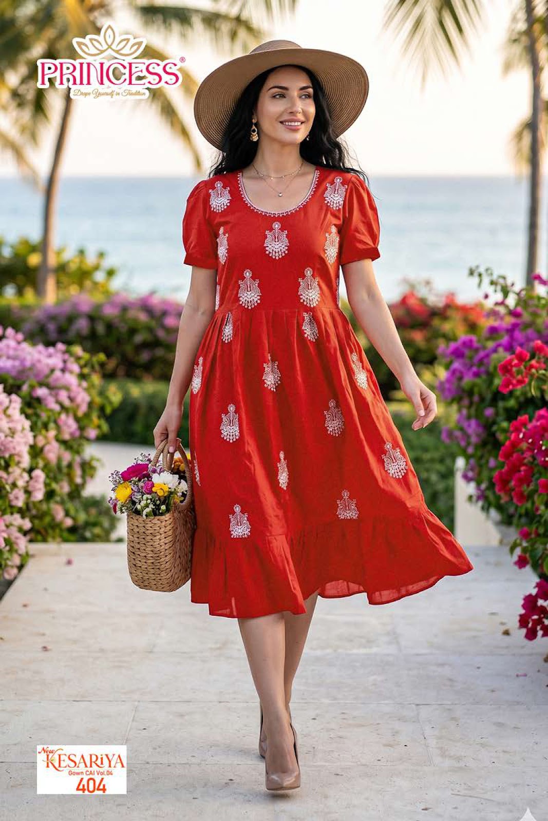 Kesariya Princess Creation Vetican Feeding Kurtis Manufacturer Gujarat