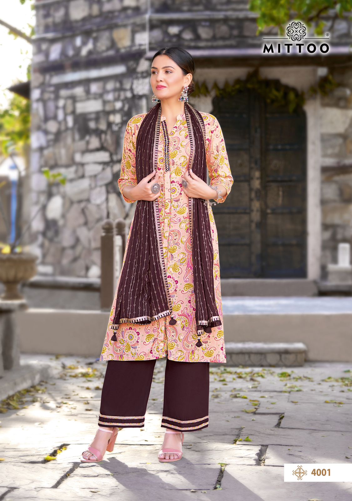 Kesha Mittoo Rayon Readymade Pant Style Suits