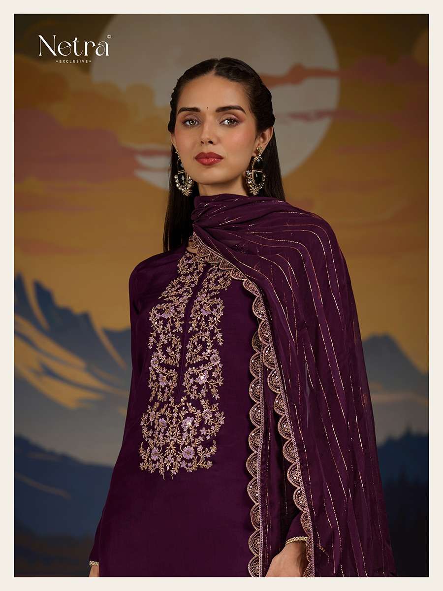 Ketki Netra Pure Bemberg Pant Style Suits Manufacturer Ahmedabad