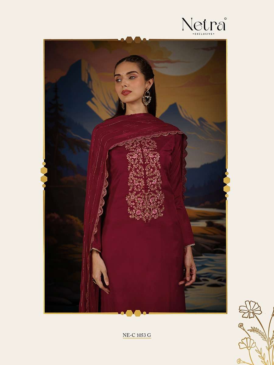 Ketki Netra Pure Bemberg Pant Style Suits Manufacturer Ahmedabad