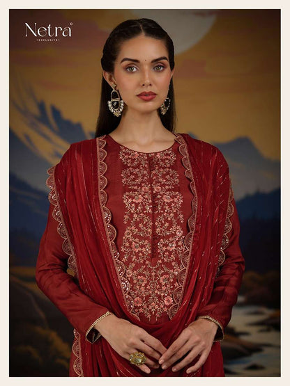 Ketki Netra Pure Bemberg Pant Style Suits Manufacturer Ahmedabad