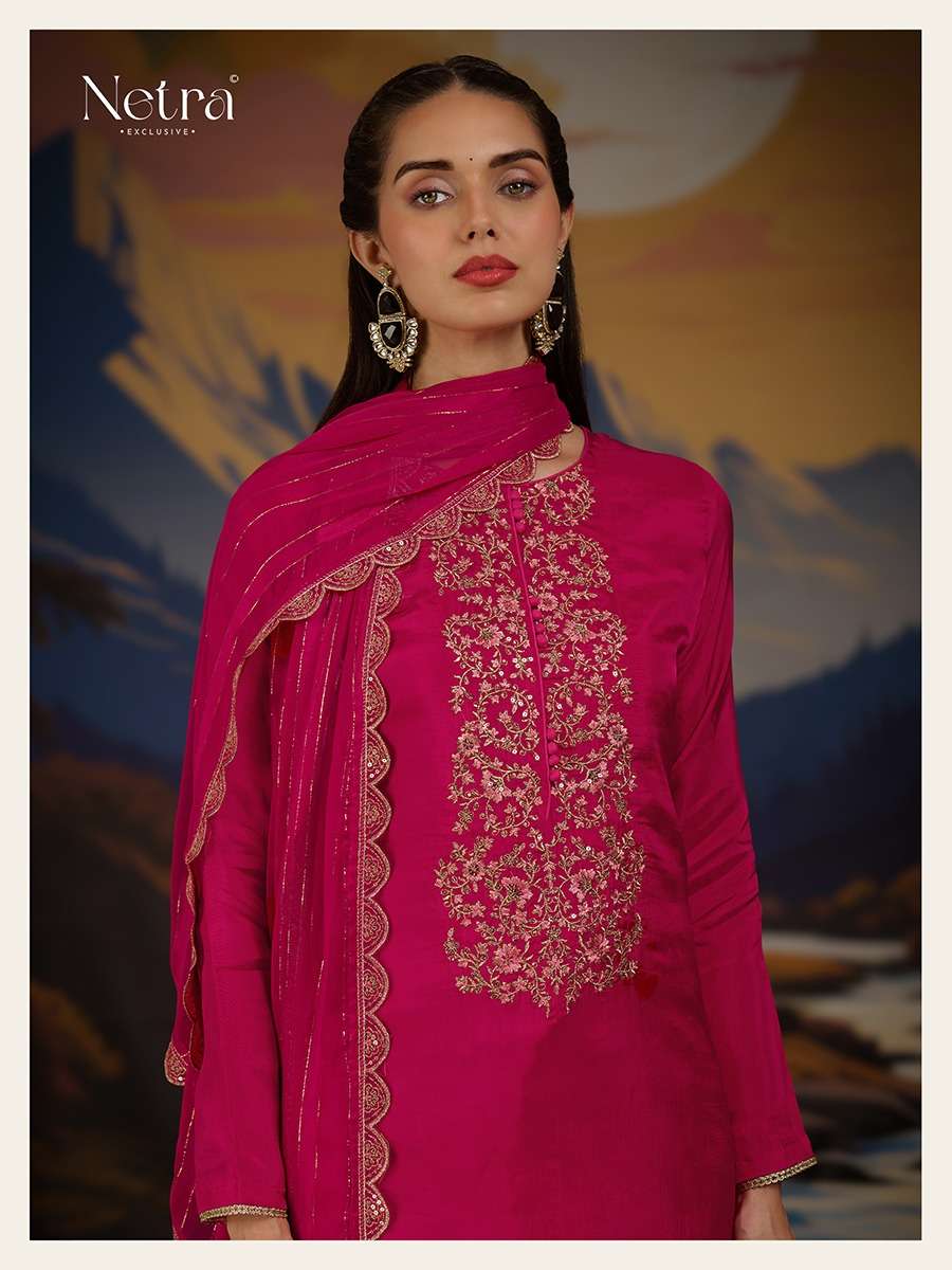 Ketki Netra Pure Bemberg Pant Style Suits Manufacturer Ahmedabad