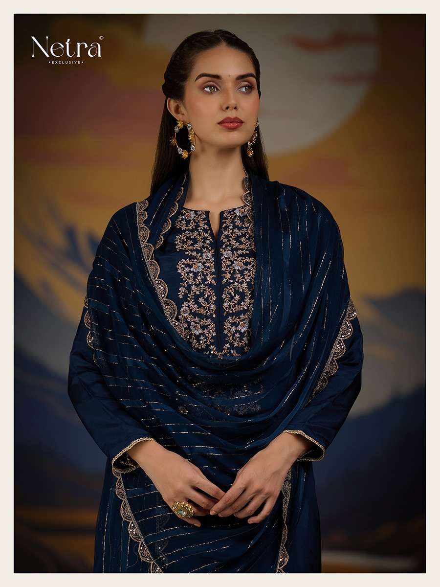 Ketki Netra Pure Bemberg Pant Style Suits Manufacturer Ahmedabad