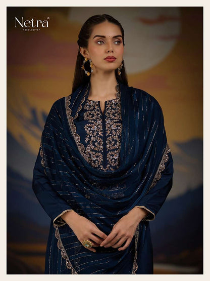 Ketki Netra Pure Bemberg Pant Style Suits Manufacturer Ahmedabad