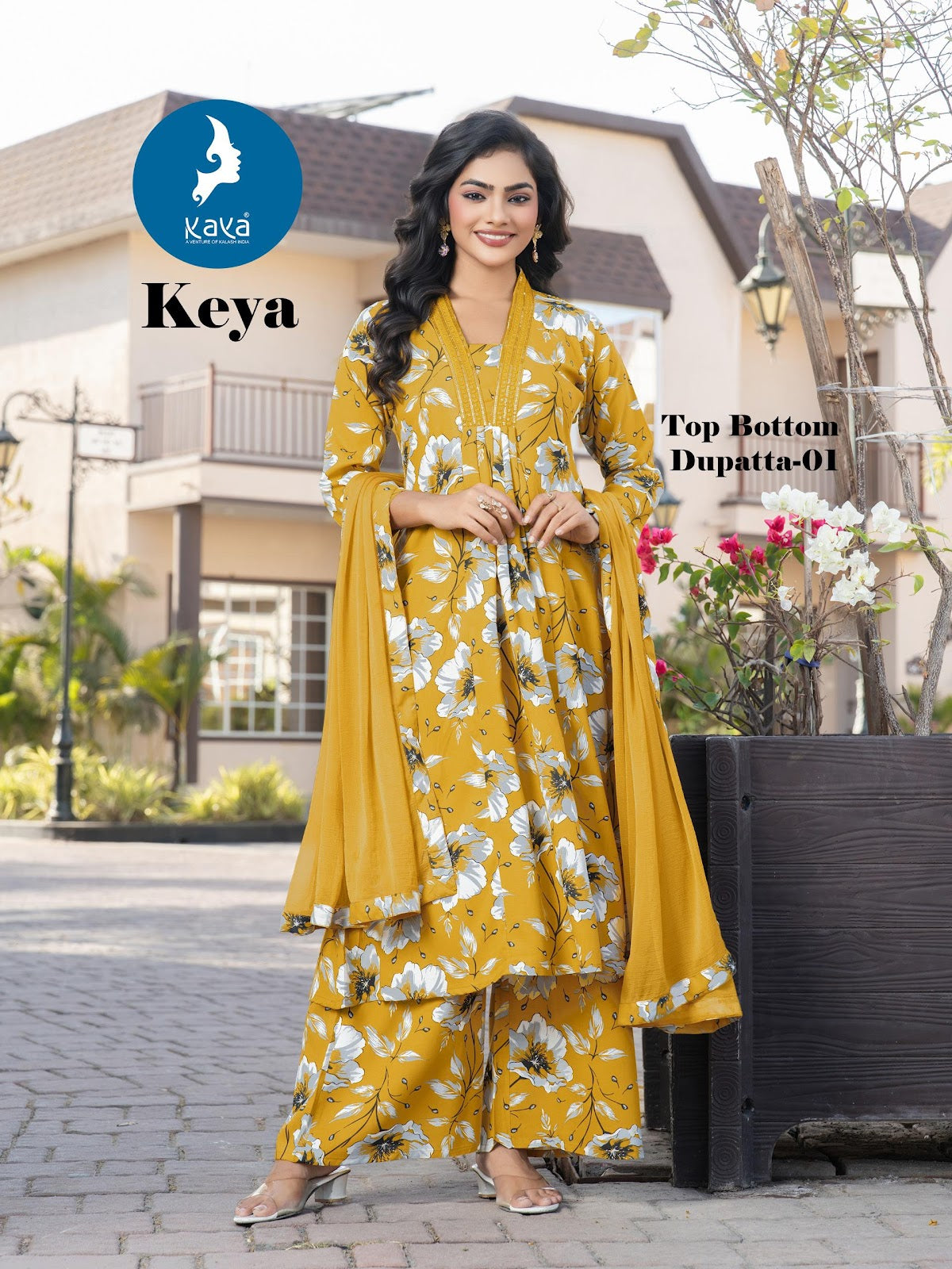 Keya Kaya Rayon Readymade Anarkali Suits Wholesale Price