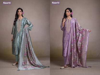 Keyoor 2780 Naariti Silk Pant Style Suits Manufacturer India