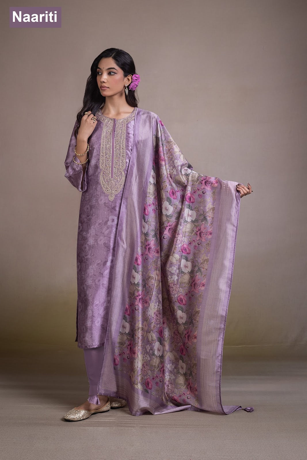 Keyoor 2780 Naariti Silk Pant Style Suits Manufacturer India